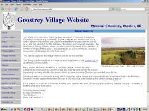 Goostrey Village Website